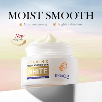 BIOAQUA Crema blanqueadora e iluminadora